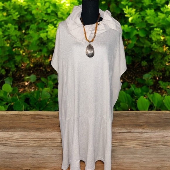 Free People Other - Free People Women’s Oversized Free People Beach Cream Swimsuit Cover/ Dress